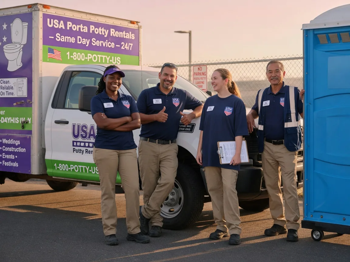 Porta Potty Rental company in Dewitt, IL